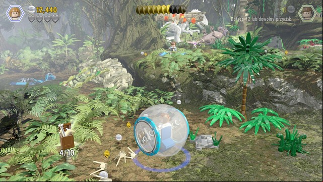 Minikit #4 - Gyrosphere Valley | Jurassic World - secrets - Jurassic World - secrets (missions) - LEGO Jurassic World Game Guide & Walkthrough