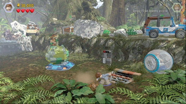 Minikit #9 - Gyrosphere Valley | Jurassic World - secrets - Jurassic World - secrets (missions) - LEGO Jurassic World Game Guide & Walkthrough