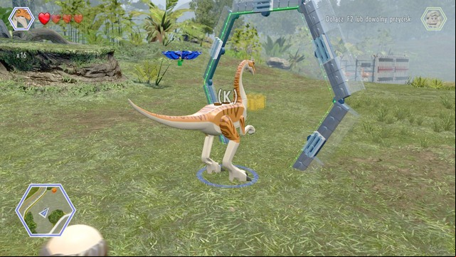 You will find a race starting gate on the territory - Gallimimus Territory | Jurassic Park - secrets in free roam - Jurassic Park - secrets in free roam - LEGO Jurassic World Game Guide & Walkthrough