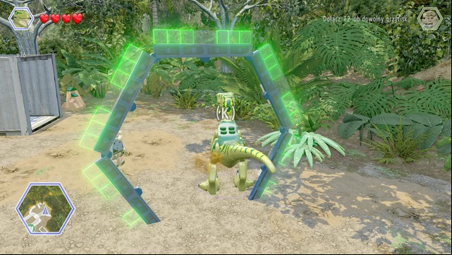 As velociraptor, stand on the starting line and finish the race - Raptor Territory | Jurassic Park - secrets in free roam - Jurassic Park - secrets in free roam - LEGO Jurassic World Game Guide & Walkthrough
