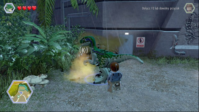 As Ellie, get the brick from the excrements - Herbivore Territory | Jurassic Park - secrets in free roam - Jurassic Park - secrets in free roam - LEGO Jurassic World Game Guide & Walkthrough