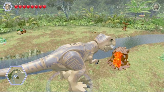 Repair the dinosaur generator and create a tyrannosaurus - Triceratops Territory | Jurassic Park - secrets in free roam - Jurassic Park - secrets in free roam - LEGO Jurassic World Game Guide & Walkthrough