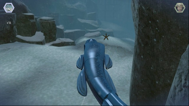 Destroy the swimming objects - Mosasaurus Arena | Jurassic World - secrets in free roam - Jurassic World - secrets in free roam - LEGO Jurassic World Game Guide & Walkthrough
