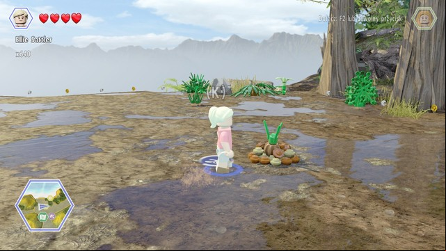 As Ellie, walk to the pile of ground and water it up - Mobile Lab Site | Jurassic Park - The Lost World - secrets in free roam - Jurassic Park - The Lost World - secrets in free roam - LEGO Jurassic World Game Guide & Walkthrough