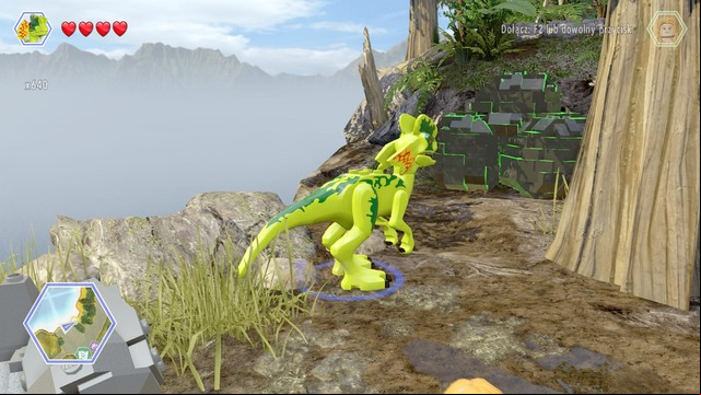 As dilophosaurus, walk behind the tree and destroy the black rocks that block the access - Mobile Lab Site | Jurassic Park - The Lost World - secrets in free roam - Jurassic Park - The Lost World - secrets in free roam - LEGO Jurassic World Game Guide & Walkthrough