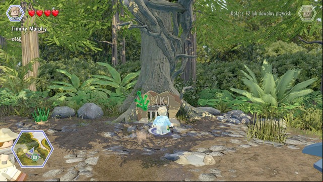 Use the age in the tree as Timmy - Hunter Camp | Jurassic Park - The Lost World - secrets in free roam - Jurassic Park - The Lost World - secrets in free roam - LEGO Jurassic World Game Guide & Walkthrough