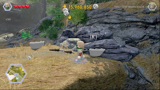 Destroy the brick object next to the scarp and make a tripod - Hunting Plains | Jurassic Park - The Lost World - secrets in free roam - Jurassic Park - The Lost World - secrets in free roam - LEGO Jurassic World Game Guide & Walkthrough