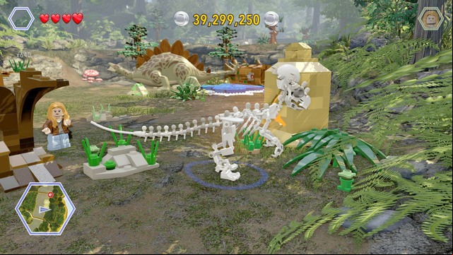 As pachycephalosaurus, destroy the object shown on the picture and defend yourself from the enemies - Stegosaurus Territory | Jurassic Park - The Lost World - secrets in free roam - Jurassic Park - The Lost World - secrets in free roam - LEGO Jurassic World Game Guide & Walkthrough