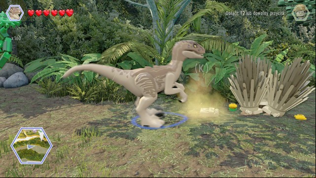 As raptor, walk to the smell and follow it - Long Grass | Jurassic Park - The Lost World - secrets in free roam - Jurassic Park - The Lost World - secrets in free roam - LEGO Jurassic World Game Guide & Walkthrough