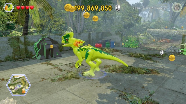 Use dilophosaurus to destroy three black brick rocks - Erics Hideout | Jurassic Park III - secrets in free roam - Jurassic Park III - secrets in free roam - LEGO Jurassic World Game Guide & Walkthrough