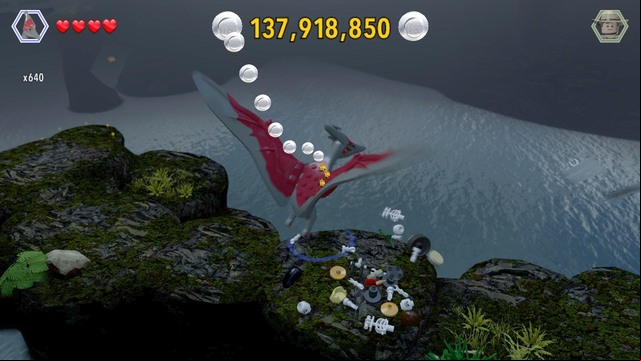 As pteranodon, destroy the objects with skeletons - Isla Sorna Aviary | Jurassic Park III - secrets in free roam - Jurassic Park III - secrets in free roam - LEGO Jurassic World Game Guide & Walkthrough