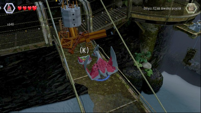 After using the second lever, reach the bridge as the second character - Isla Sorna Aviary | Jurassic Park III - secrets in free roam - Jurassic Park III - secrets in free roam - LEGO Jurassic World Game Guide & Walkthrough