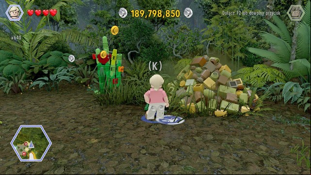 As Ellie, walk to dinosaurs excrements and dig up the item required for healing him - Ankylosaurus Territory | Jurassic Park III - secrets in free roam - Jurassic Park III - secrets in free roam - LEGO Jurassic World Game Guide & Walkthrough