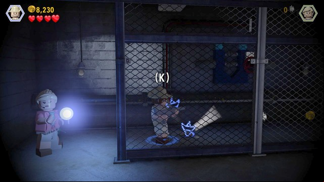 As Robert walk over to the left side of the tech department and pick up the item shown in the screenshot - Restoring power | Jurassic Park - walkthrough - Jurassic Park - walkthrough - LEGO Jurassic World Game Guide & Walkthrough