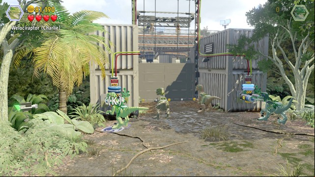 In the next part, you need to use two of them again - Welcome to the Jurassic World | Jurassic World - walkthrough - Jurassic World - walkthrough - LEGO Jurassic World Game Guide & Walkthrough