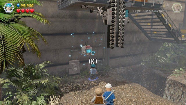 As Nick, approach the control shown in the screenshot and hack into it - Welcome to the Jurassic World | Jurassic World - walkthrough - Jurassic World - walkthrough - LEGO Jurassic World Game Guide & Walkthrough