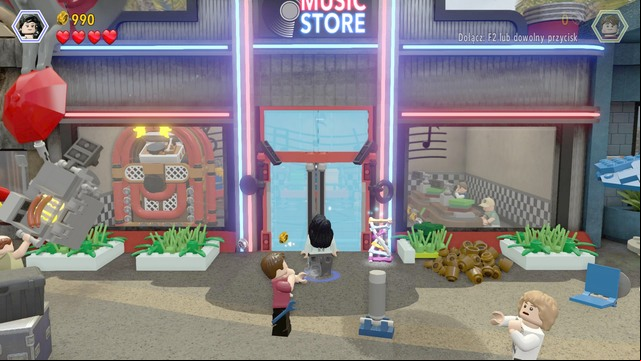 Cut to Zara and approach the glass door - Under Attack | Jurassic World - walkthrough - Jurassic World - walkthrough - LEGO Jurassic World Game Guide & Walkthrough