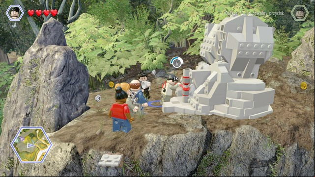 Make it over the obstacle and follow the trail of the turquoise studs, up to the destination - InGen Arrival | Jurassic Park - The Lost World - walkthrough - Jurassic Park - The Lost World - walkthrough - LEGO Jurassic World Game Guide & Walkthrough