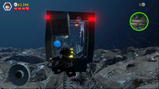 As Malcolm, climb up the rope to escape the trap - InGen Arrival | Jurassic Park - The Lost World - walkthrough - Jurassic Park - The Lost World - walkthrough - LEGO Jurassic World Game Guide & Walkthrough