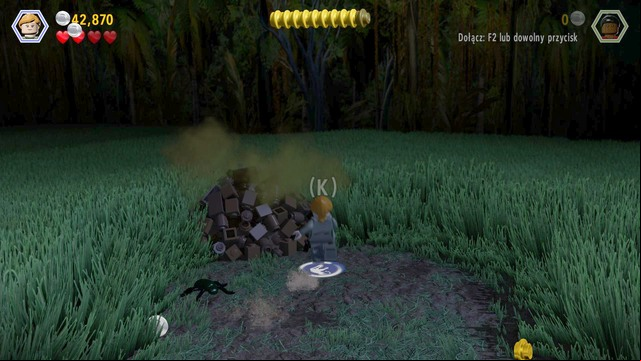 You can destroy the next obstacle as Sarah - The Hunted | Jurassic Park - The Lost World - walkthrough - Jurassic Park - The Lost World - walkthrough - LEGO Jurassic World Game Guide & Walkthrough