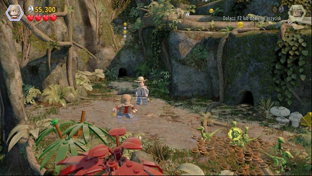 At the end of the path, cut down the plants again, as Grant - Eric Kirby | Jurassic Park III - walkthrough - Jurassic Park III - walkthrough - LEGO Jurassic World Game Guide & Walkthrough
