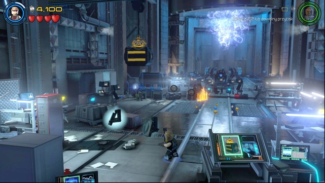 Take care of the incoming enemies after the short cutscene - A Loki Entrance - Walkthrough - LEGO Marvels Avengers - Game Guide and Walkthrough