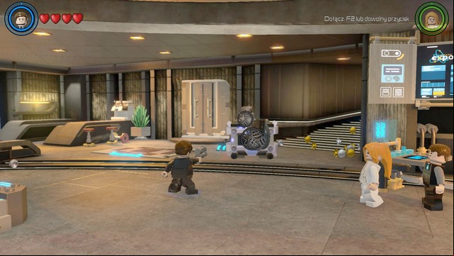 Walk towards the left side as Coulson - Rail Hydra - Walkthrough - LEGO Marvels Avengers - Game Guide and Walkthrough