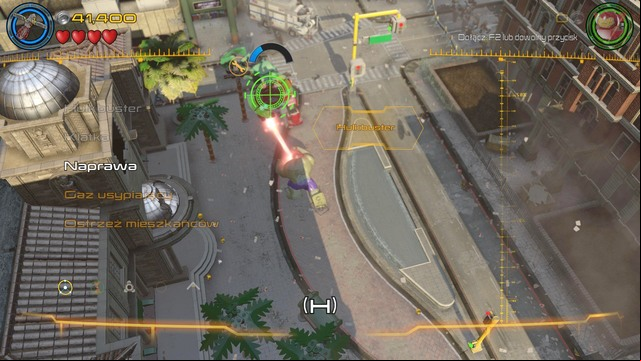 When Hulks tears one arm of Iron Mans robot you must start controlling the satellite - Anger Management - Walkthrough - LEGO Marvels Avengers - Game Guide and Walkthrough