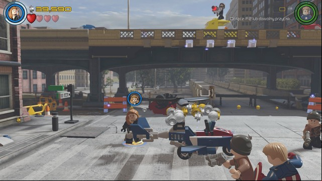 Walk to the left side as Black Widow after you destroy the vehicle and scan the area - Lack of Insight - Walkthrough - LEGO Marvels Avengers - Game Guide and Walkthrough