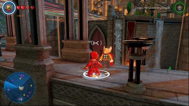 Speak with Beta-Ray Bill who is standing on the bridge and accept the mission - Side missions - Asgard - secrets - LEGO Marvels Avengers - Game Guide and Walkthrough