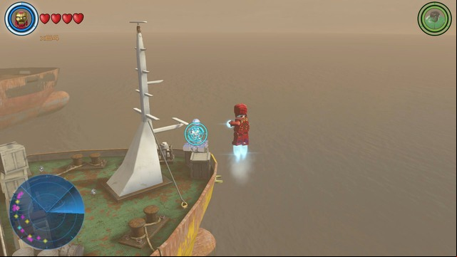 Third is on the prow of the ship - Characters - South Africa - secrets - LEGO Marvels Avengers - Game Guide and Walkthrough