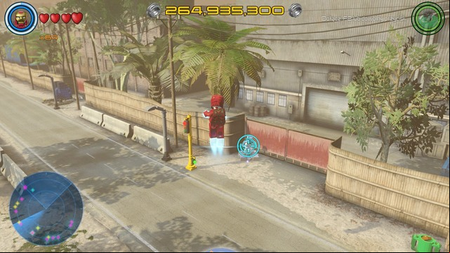Ninth is on the right side of the location, next to the red gate - Characters - South Africa - secrets - LEGO Marvels Avengers - Game Guide and Walkthrough