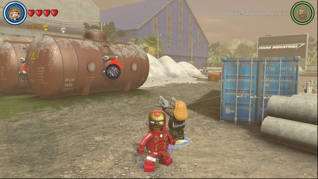 In order to obtain another golden brick you must destroy all shields shown on the picture in the required time - Golden bricks - South Africa - secrets - LEGO Marvels Avengers - Game Guide and Walkthrough