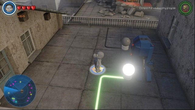 Fly on the building left from the main part of Sokovia and you will reach the place shown on the picture - Characters - Sokovia - secrets - LEGO Marvels Avengers - Game Guide and Walkthrough
