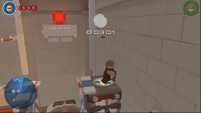 After pressing the button on the ground you will have few seconds to jump on the place shown on the picture and activate the red button - Characters - Washington - secrets - LEGO Marvels Avengers - Game Guide and Walkthrough