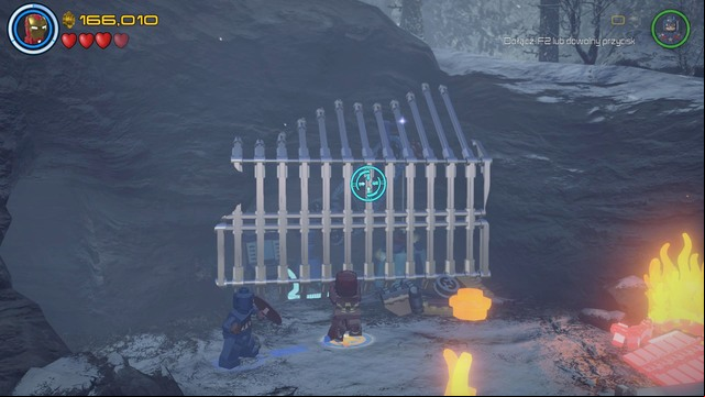 Another Minikit is located behind silver bars - Minikits - Struck Off the List - secrets - LEGO Marvels Avengers - Game Guide and Walkthrough