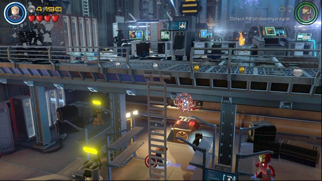 You can get the first character when the mission starts - Characters - A Loki Entrance - secrets - LEGO Marvels Avengers - Game Guide and Walkthrough