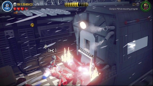 You will get the last Minikit in the place shown on the picture - Minikits - Rail Hydra - secrets - LEGO Marvels Avengers - Game Guide and Walkthrough