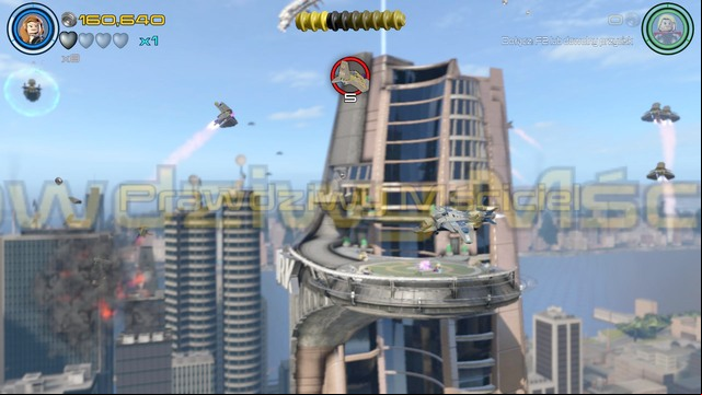 You will find the first Minikit hanging in the air - Minikits - Avengers Assemble - secrets - LEGO Marvels Avengers - Game Guide and Walkthrough
