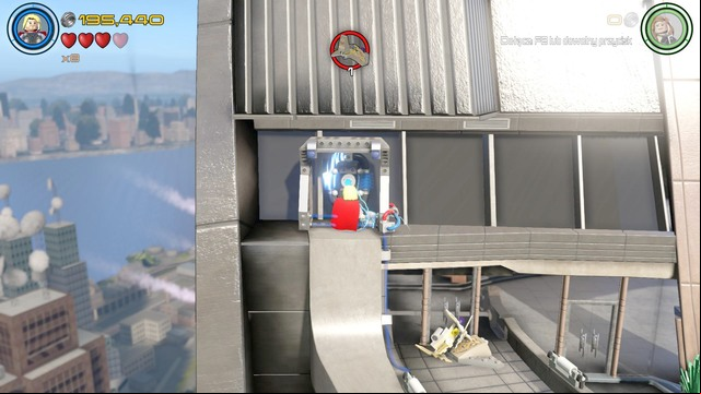 Fly to the left side as Thor - Minikits - Avengers Assemble - secrets - LEGO Marvels Avengers - Game Guide and Walkthrough