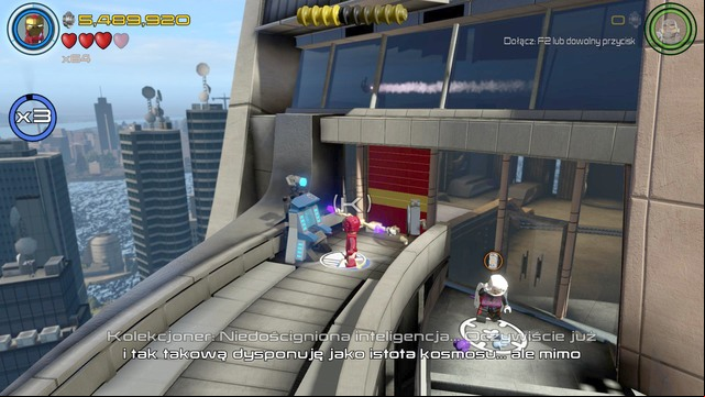 You will get the third character after activating the computer - Characters - Earths Mightiest - secrets - LEGO Marvels Avengers - Game Guide and Walkthrough