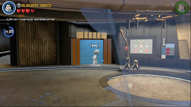 In order to find the hard drive that the Collector wants you must enter inside the building and unlock the age as Ultron - Stan Lee / Red brick - Earths Mightiest - secrets - LEGO Marvels Avengers - Game Guide and Walkthrough