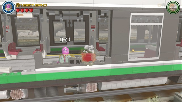 Another briefcase can be collected in the same part of the train in which you started the mission - Minikits - Korea Prospects - secrets - LEGO Marvels Avengers - Game Guide and Walkthrough