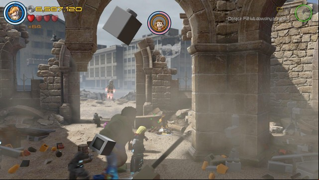 The third pile can be found during the last part of the battle with Ultron - Minikits - Ultron Undone - secrets - LEGO Marvels Avengers - Game Guide and Walkthrough