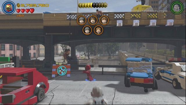 You will receive another Minikit after destroying four silver barriers - Minikits - Lack of Insight - secrets - LEGO Marvels Avengers - Game Guide and Walkthrough