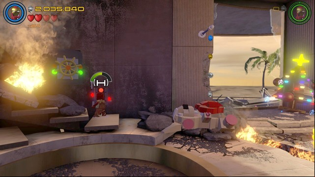 The first character token will be hidden in a safe - Characters - Ready, A.I.M., Fire - secrets - LEGO Marvels Avengers - Game Guide and Walkthrough