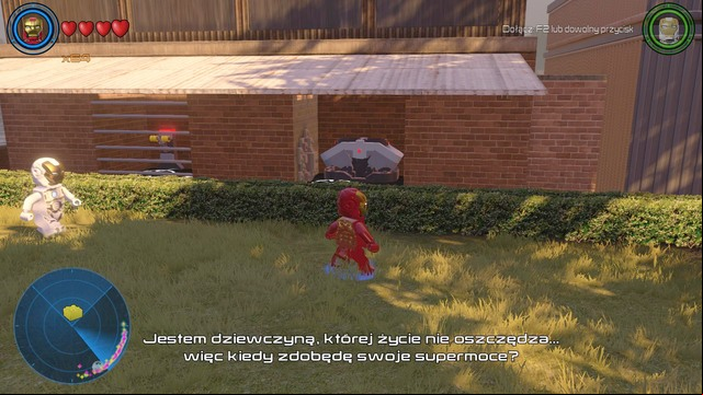 On the other side of Liberty Island there is a building with roofing shown on the picture - Golden bricks - North Manhattan - secrets - LEGO Marvels Avengers - Game Guide and Walkthrough