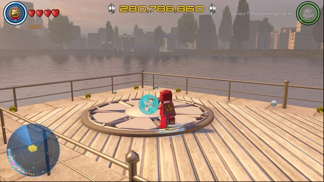 Another golden brick is hidden under the cover shown on the picture - Golden bricks - North Manhattan - secrets - LEGO Marvels Avengers - Game Guide and Walkthrough