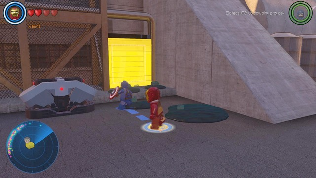 Another brick can be found on the area of the Roxxon plant - Golden bricks - North Manhattan - secrets - LEGO Marvels Avengers - Game Guide and Walkthrough