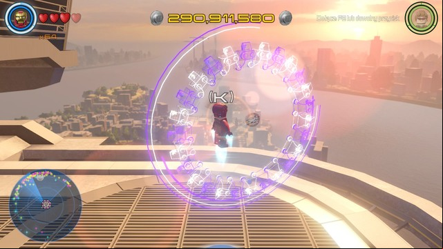 The seventh race can be found on the roof of Stark Tower - Races / Characters - North Manhattan - secrets - LEGO Marvels Avengers - Game Guide and Walkthrough